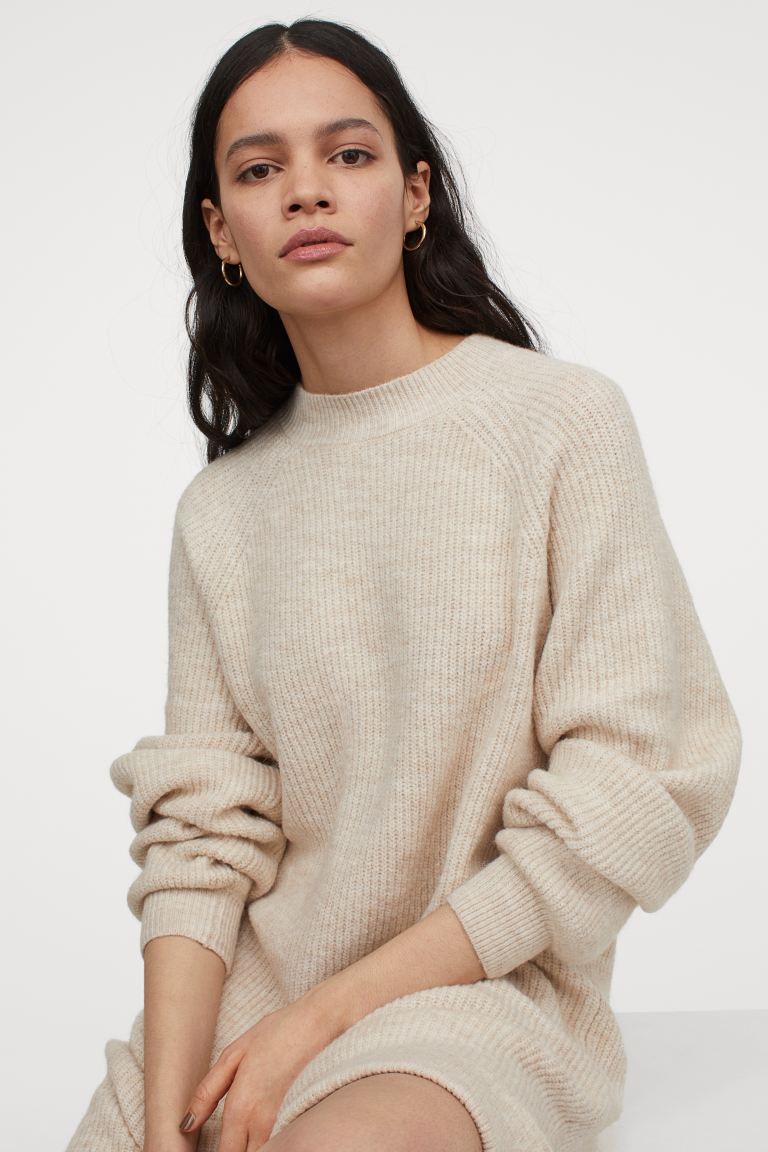H&M-针织连衣裙